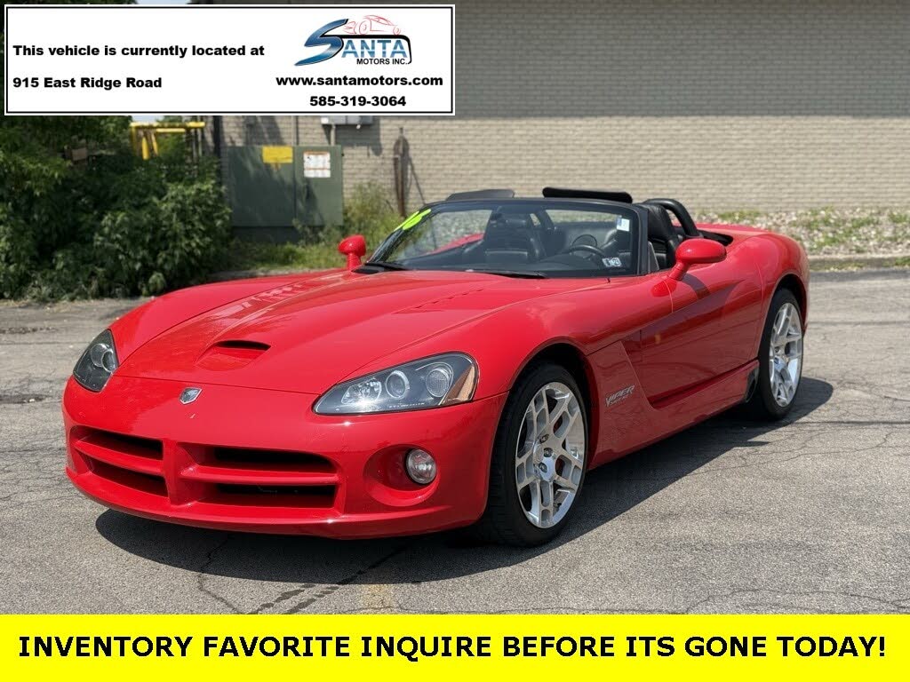 2006 Dodge Viper SRT10 Roadster RWD