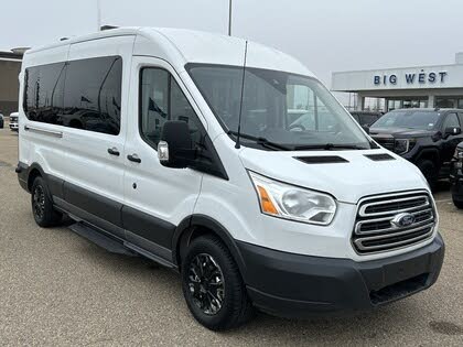 2018 Ford Transit Passenger 350 XLT Medium Roof LWB RWD with Sliding Passenger-Side Door