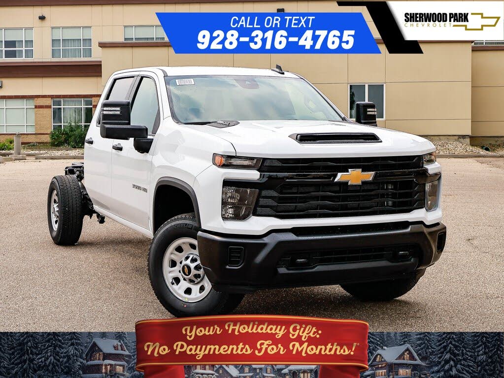 2025 Chevrolet Silverado 3500HD Work Truck Crew Cab LB 4WD