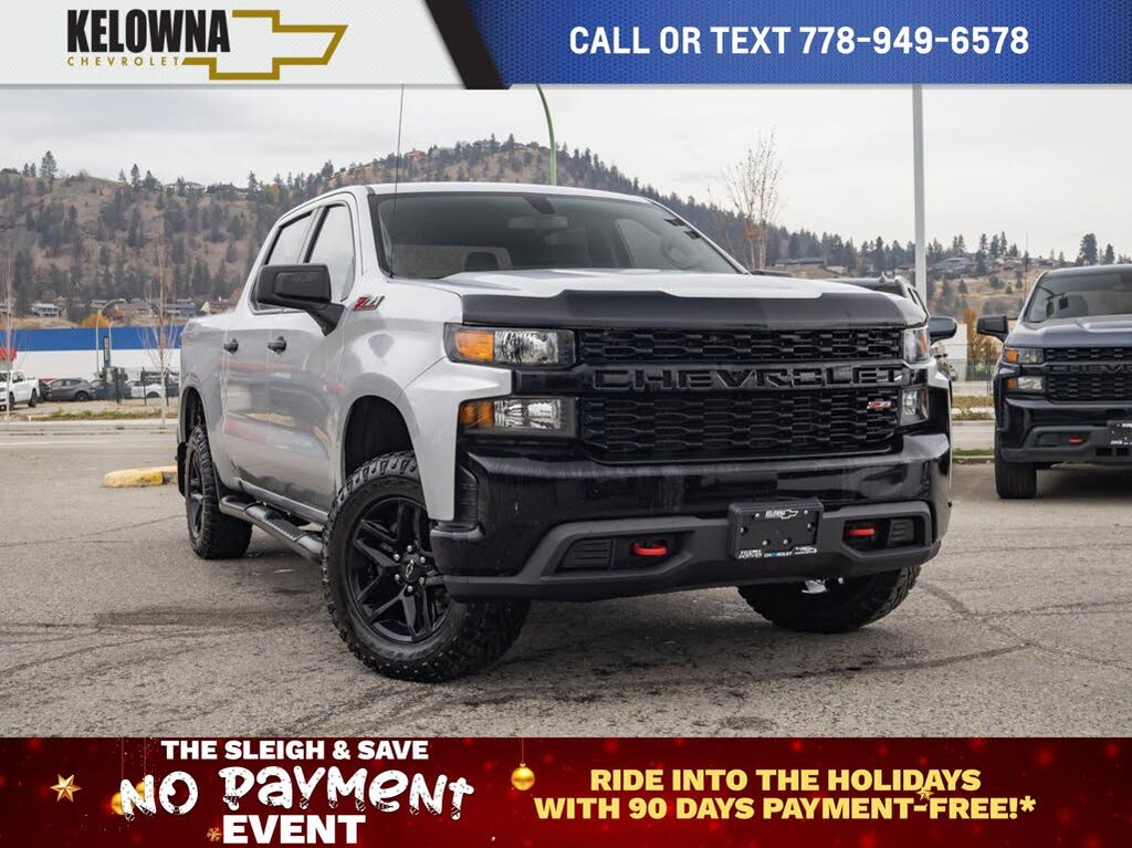 Chevrolet Silverado 1500 Custom Trail Boss Crew Cab 4WD 2019