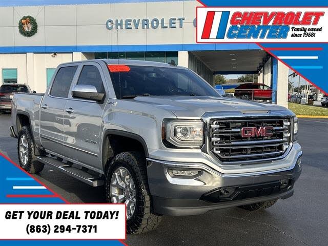 2018 GMC Sierra 1500 SLT Crew Cab 4WD