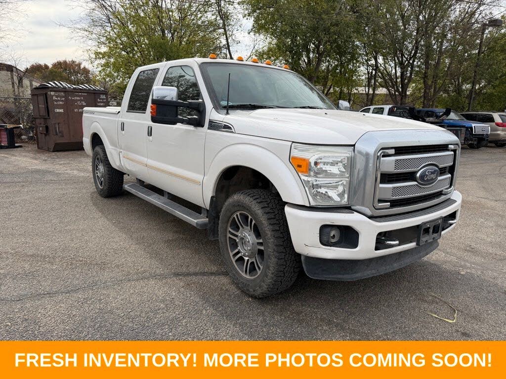 2014 Ford F-250 Super Duty Platinum Crew Cab 4WD