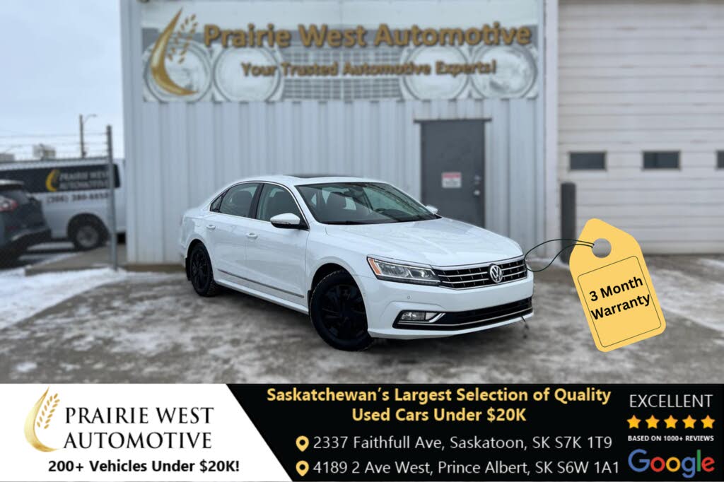 2018 Volkswagen Passat 2.0T SEL Premium FWD