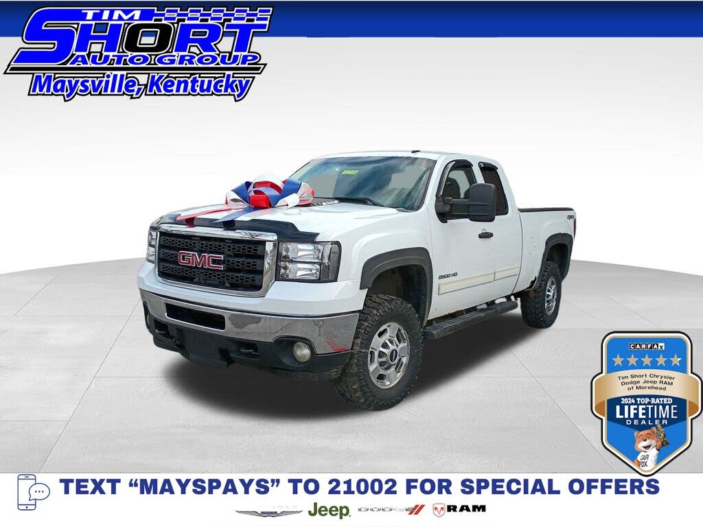 2011 GMC Sierra 2500HD SLE Ext. Cab 4WD