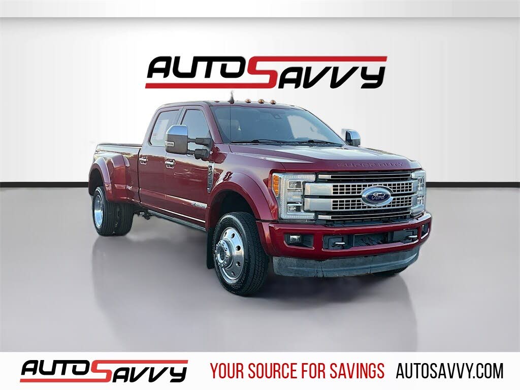 2019 Ford F-450 Super Duty Platinum Crew Cab LB DRW 4WD