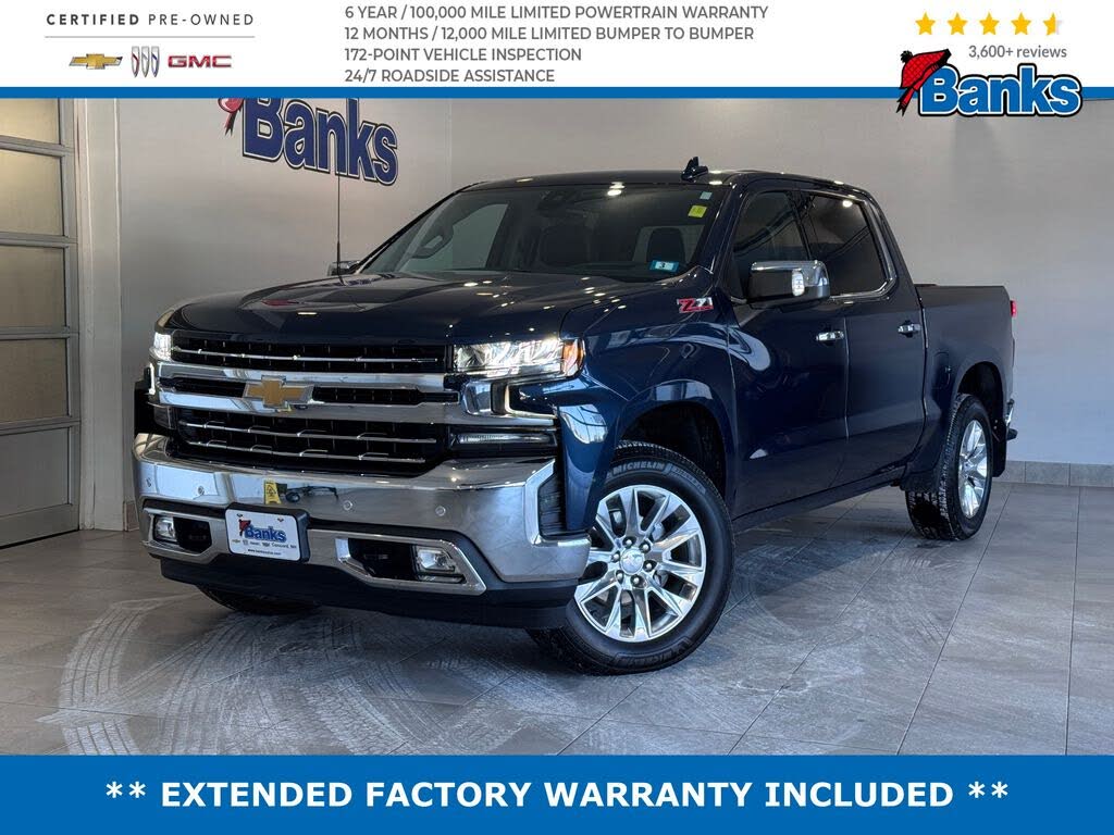 2020 Chevrolet Silverado 1500 LTZ Crew Cab 4WD