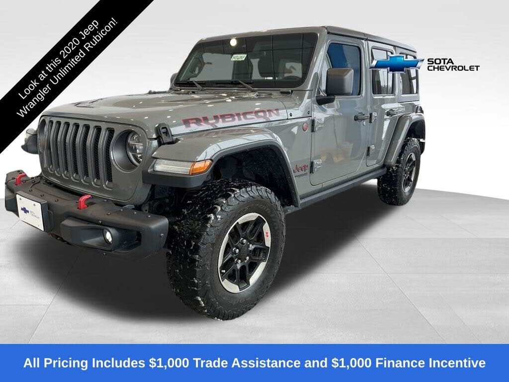 2020 Jeep Wrangler Unlimited Rubicon 4WD
