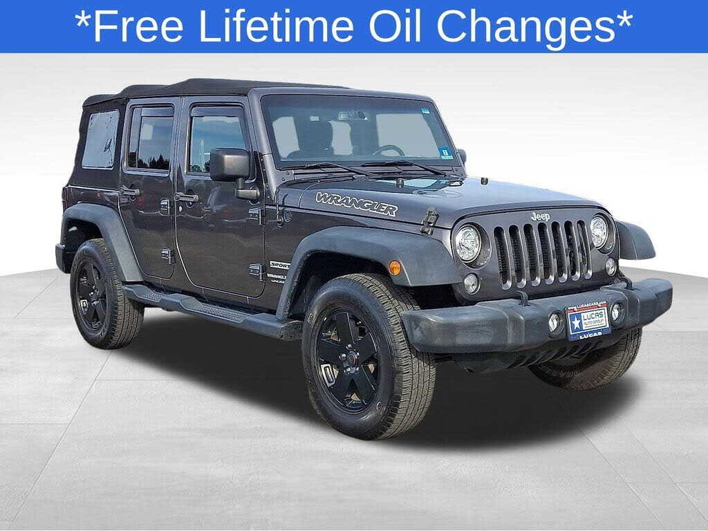 2018 Jeep Wrangler JK Unlimited Sport 4WD