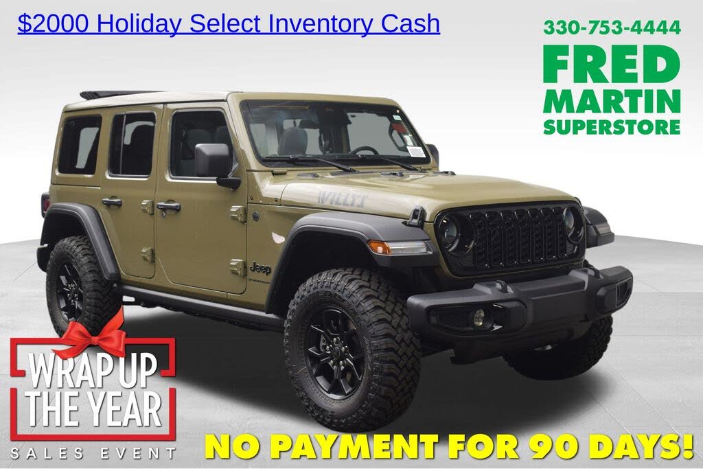 2026 Jeep Wrangler Willys 4-Door 4WD