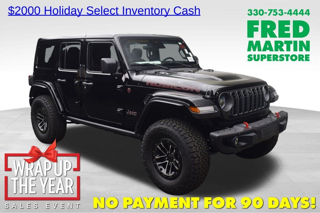 2026 Jeep Wrangler Rubicon X 4-Door 4WD