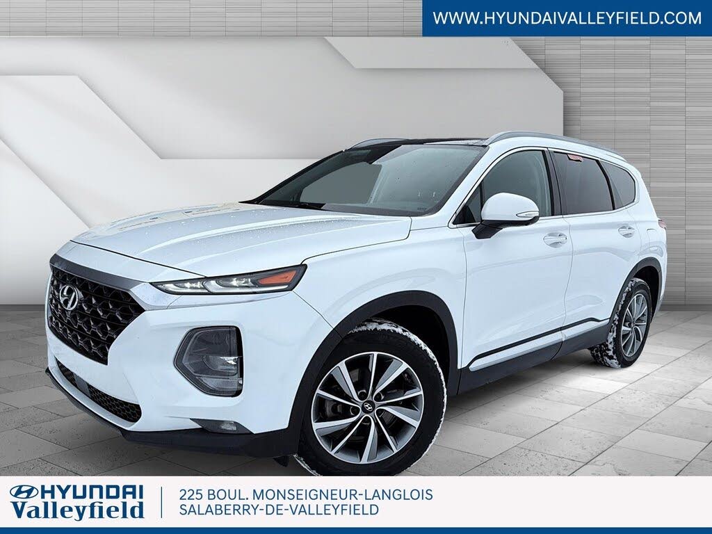 2019 Hyundai Santa Fe 2.0T Luxury AWD with Dark Chrome Accent