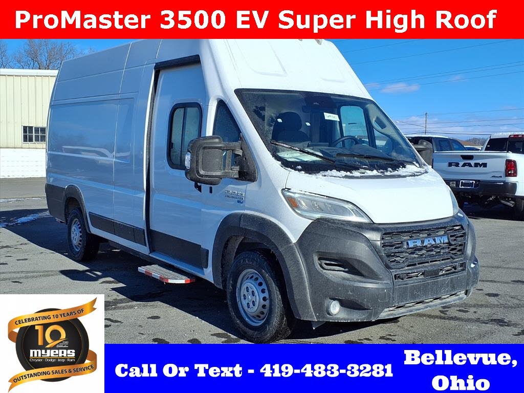 2024 RAM ProMaster EV Delivery 159 Super High Roof Step Van FWD