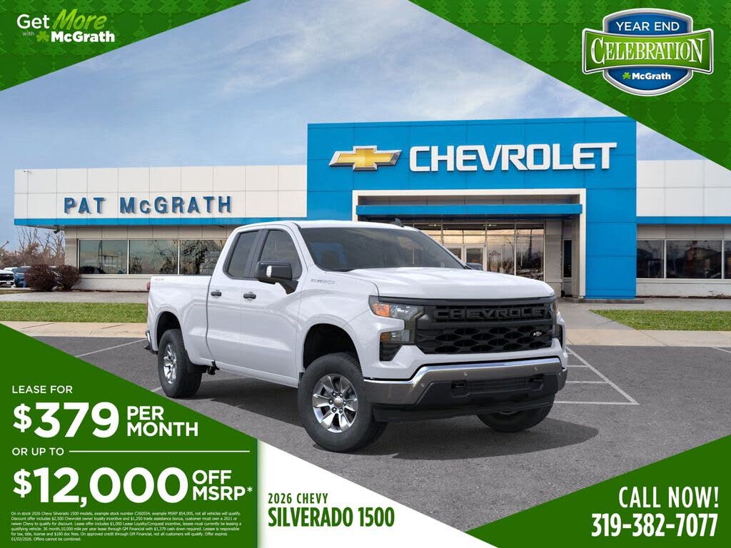 2025 Chevrolet Silverado 1500 Work Truck Double Cab 4WD