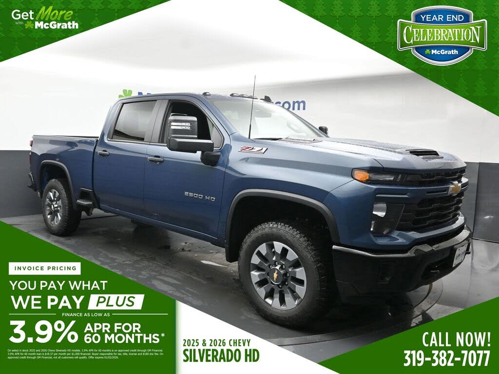 2025 Chevrolet Silverado 2500HD Custom Crew Cab 4WD