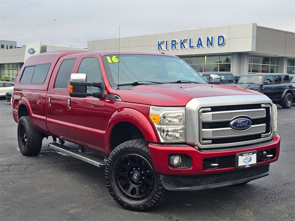 2016 Ford F-350 Super Duty Platinum Crew Cab 4WD