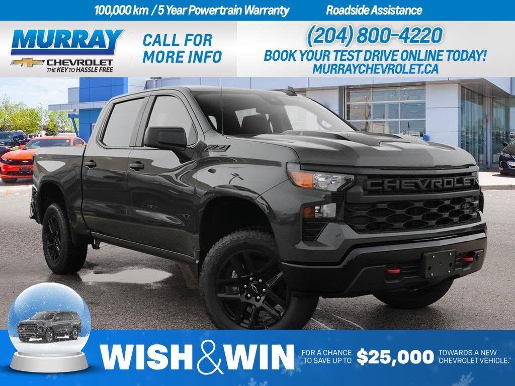 Chevrolet Silverado 1500 Custom Trail Boss Crew Cab 4WD 2026