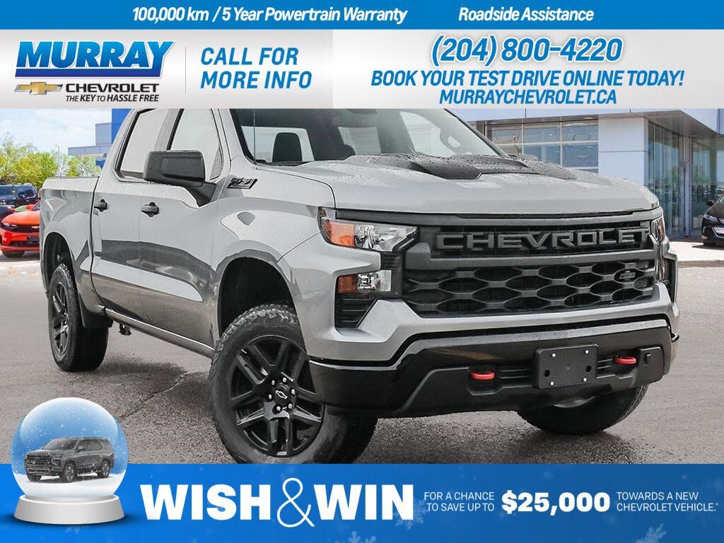 2026 Chevrolet Silverado 1500 Custom Trail Boss Crew Cab 4WD