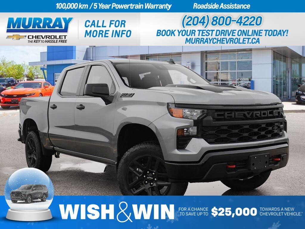 2026 Chevrolet Silverado 1500 Custom Trail Boss Crew Cab 4WD