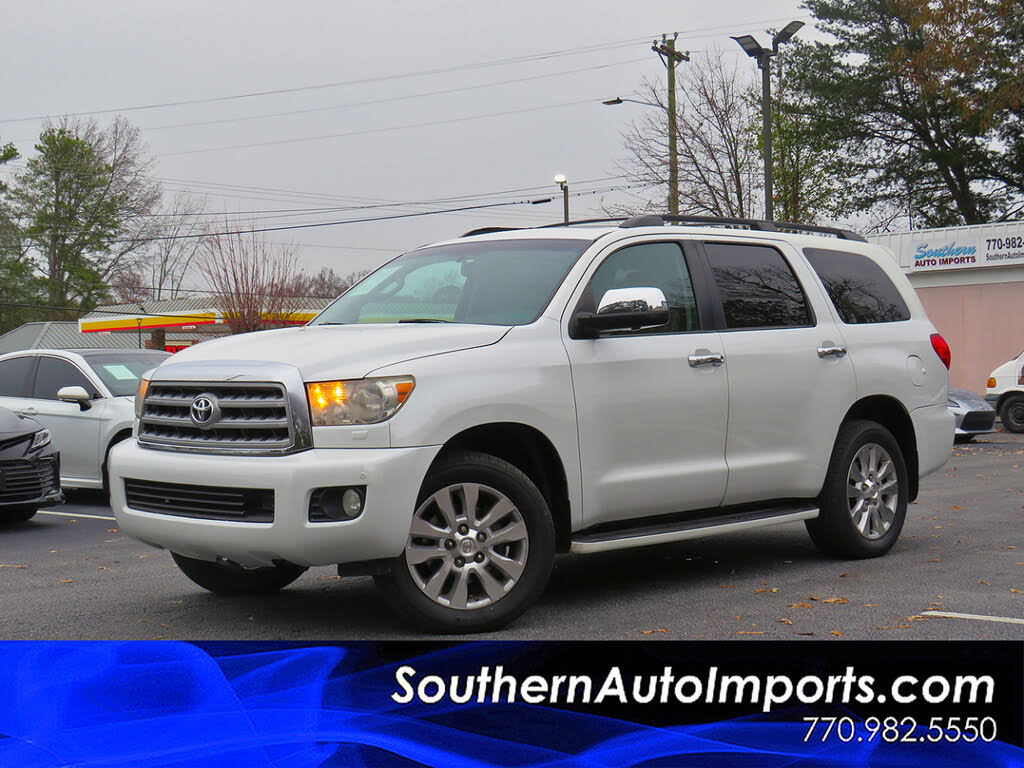 2012 Toyota Sequoia Platinum 4WD