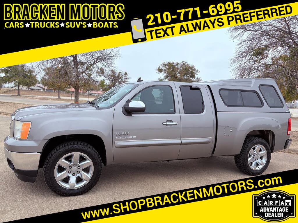 2013 GMC Sierra 1500 SLE Ext. Cab