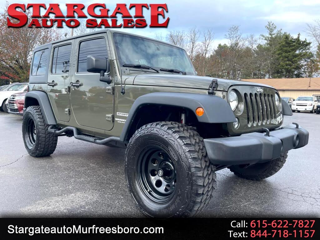 2016 Jeep Wrangler Unlimited Sport 4WD