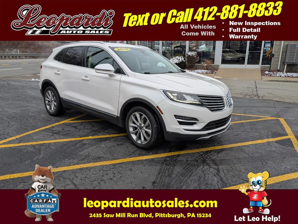 2016 Lincoln MKC Select AWD