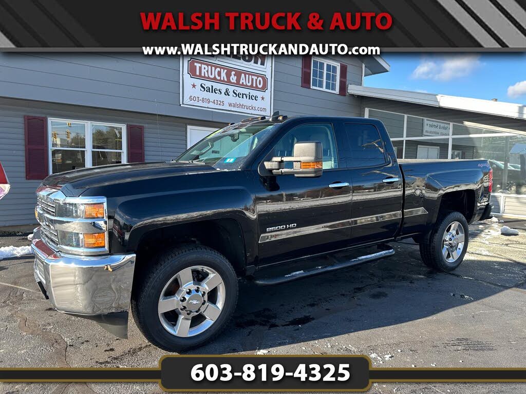 2017 Chevrolet Silverado 2500HD Work Truck Double Cab 4WD