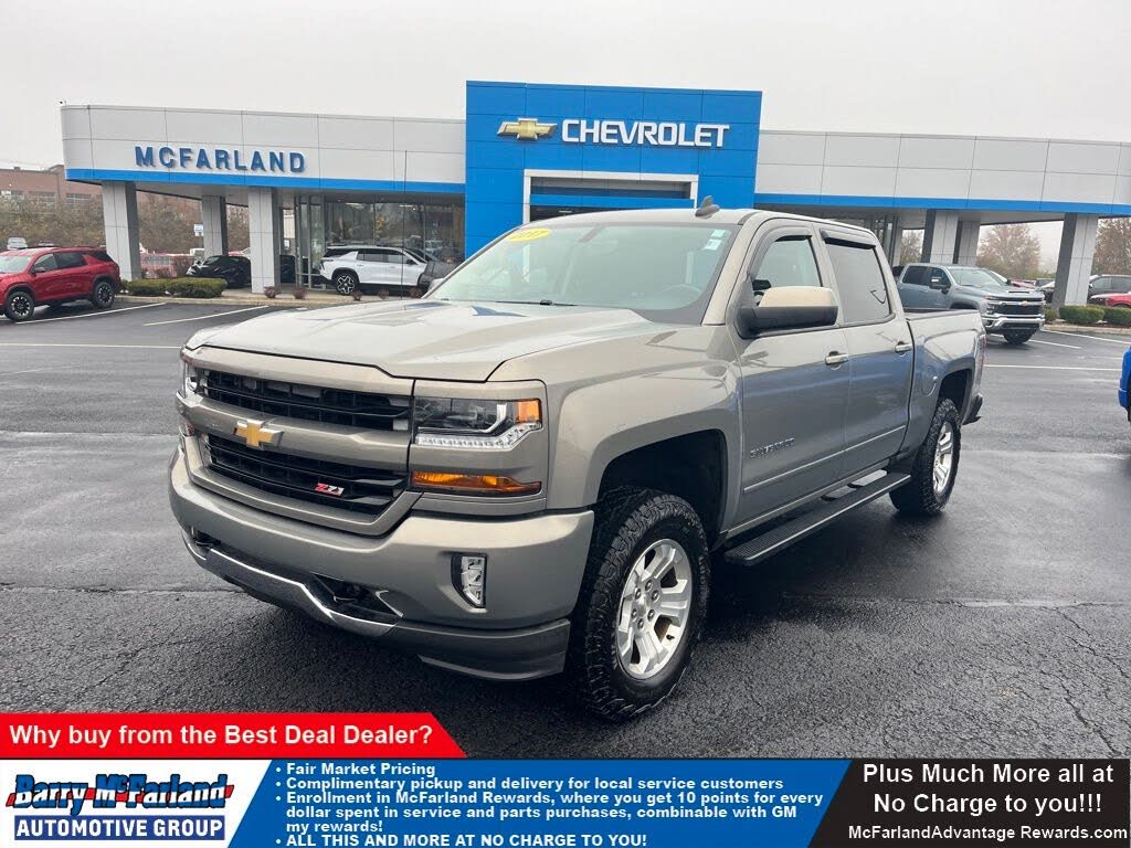 2017 Chevrolet Silverado 1500 LT Crew Cab 4WD