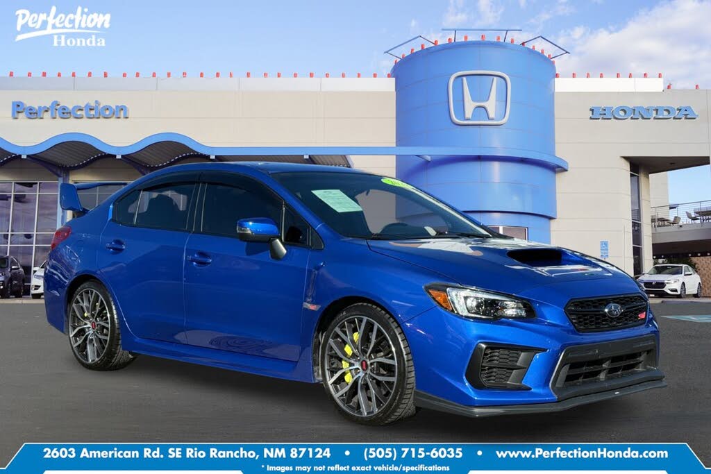 2021 Subaru WRX STI Limited AWD with Wing Spoiler