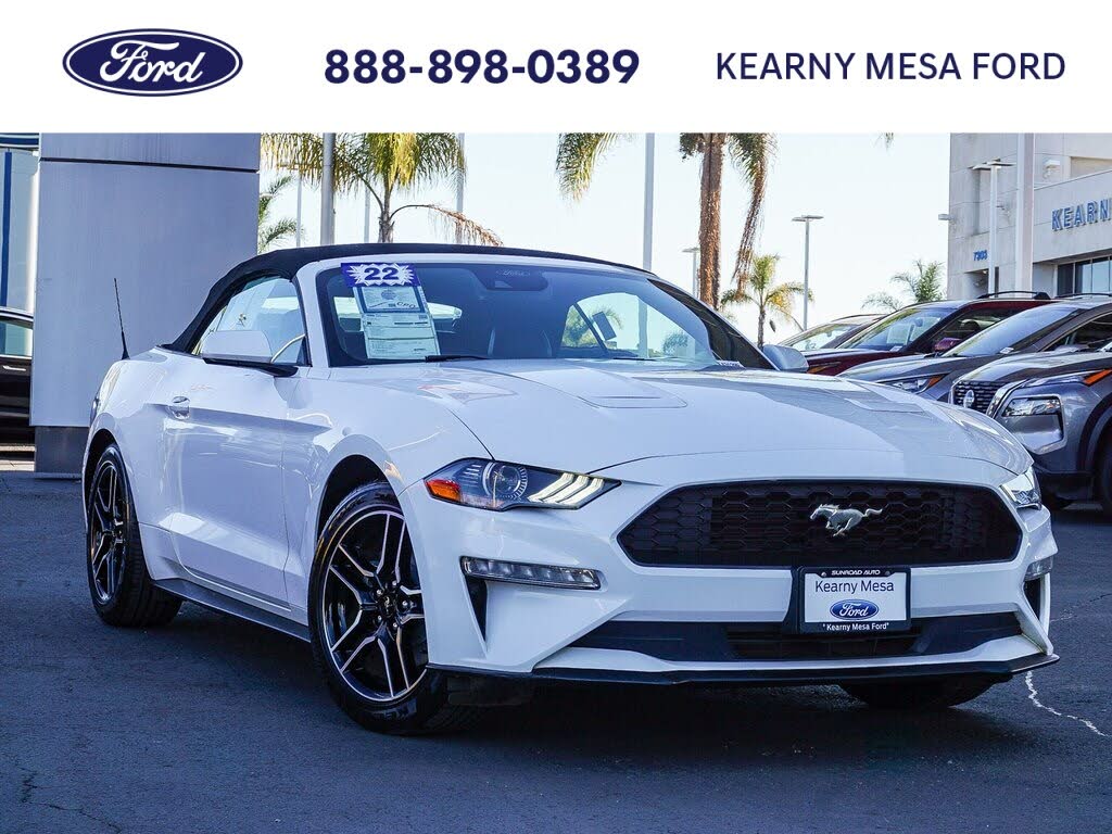 2022 Ford Mustang EcoBoost Premium Convertible RWD
