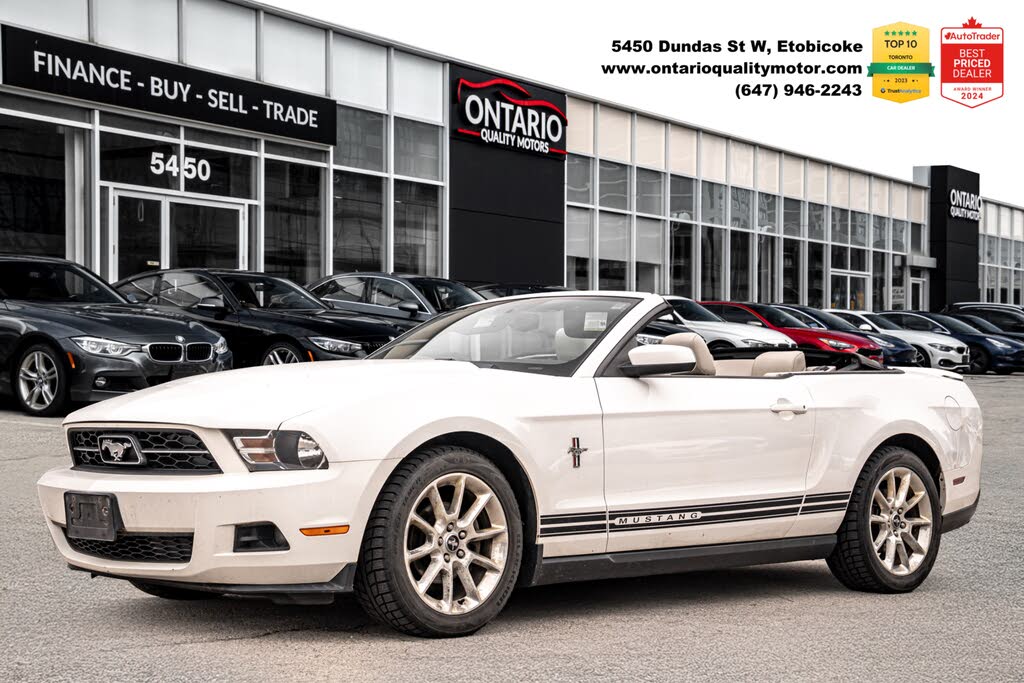 2010 Ford Mustang V6 Premium Convertible RWD