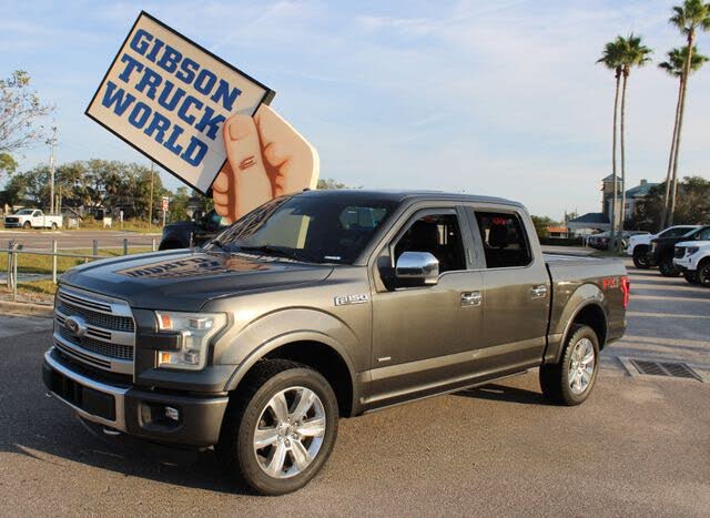 2015 Ford F-150 Platinum SuperCrew 4WD