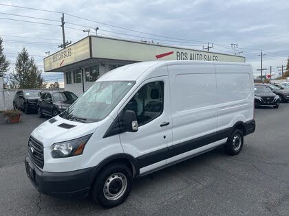 2018 Ford Transit Cargo 250 3dr LWB Medium Roof Cargo Van with Sliding Passenger Side Door
