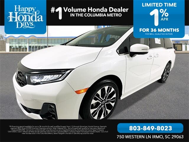 2026 Honda Odyssey Elite FWD