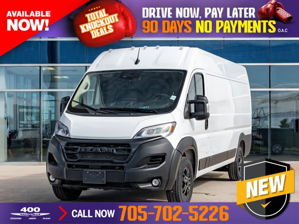 2025 RAM ProMaster 3500 SLT+ 159 High Roof Extended Cargo Van FWD