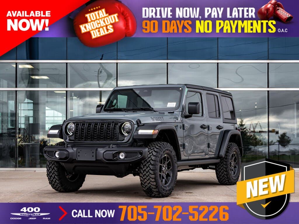 2026 Jeep Wrangler Willys 4-Door 4WD