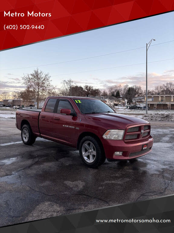 2012 RAM 1500 Sport Quad Cab 4WD