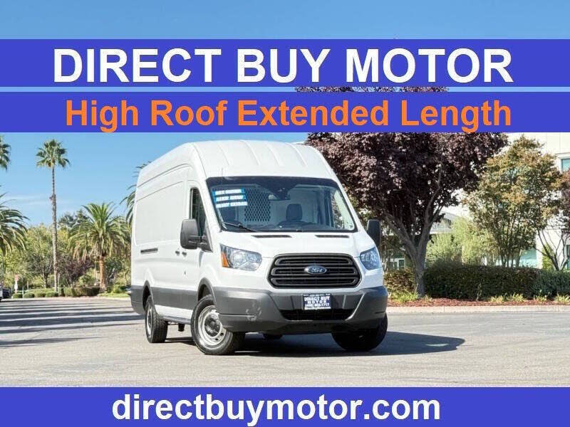 2018 Ford Transit Cargo 250 3dr LWB High Roof Extended Cargo Van with Sliding Passenger Side Door