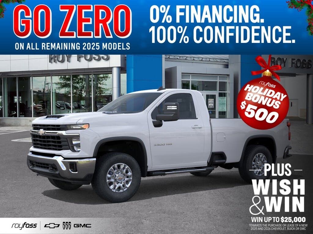 2025 Chevrolet Silverado 3500HD LT Regular Cab LB 4WD
