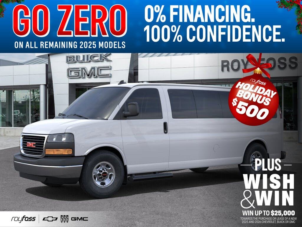2025 GMC Savana LT 3500 RWD