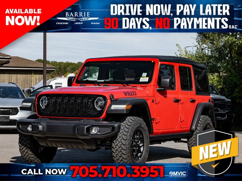 2026 Jeep Wrangler Willys 4-Door 4WD