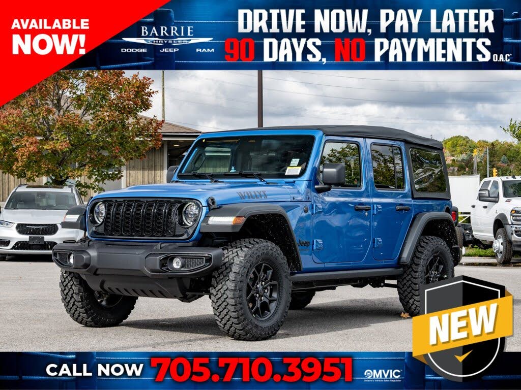 2026 Jeep Wrangler Willys 4-Door 4WD