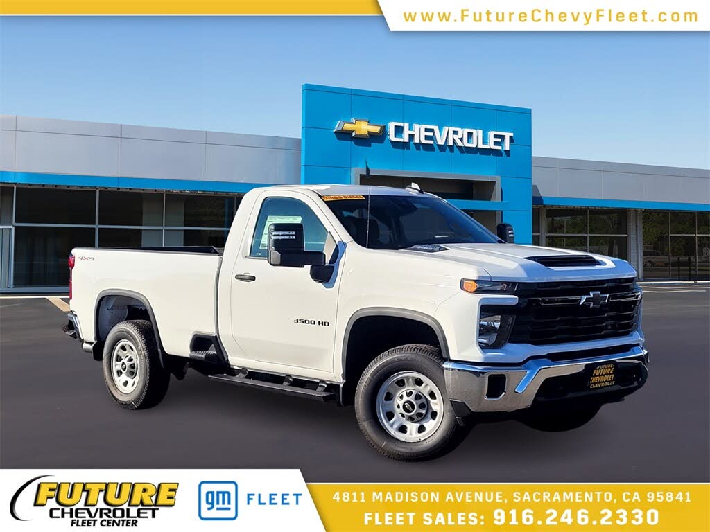 2024 Chevrolet Silverado 3500HD Work Truck Regular Cab LB 4WD