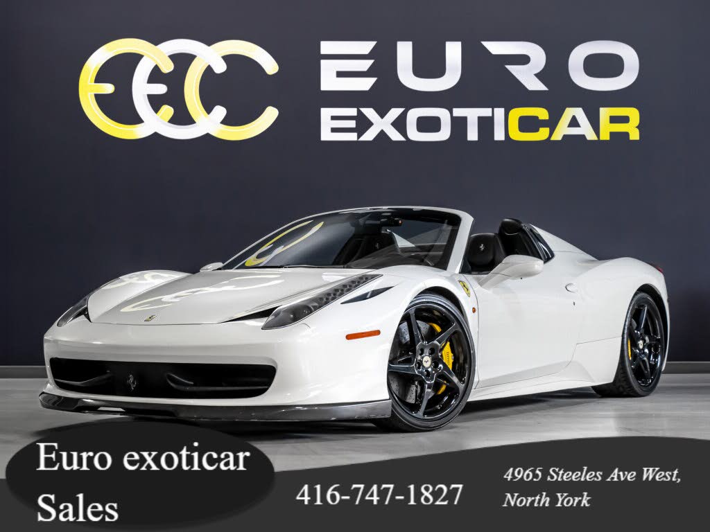 Ferrari 458 Spider RWD 2013