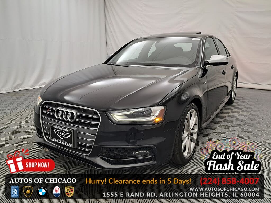 2015 Audi S4 3.0T quattro Premium Plus Sedan AWD