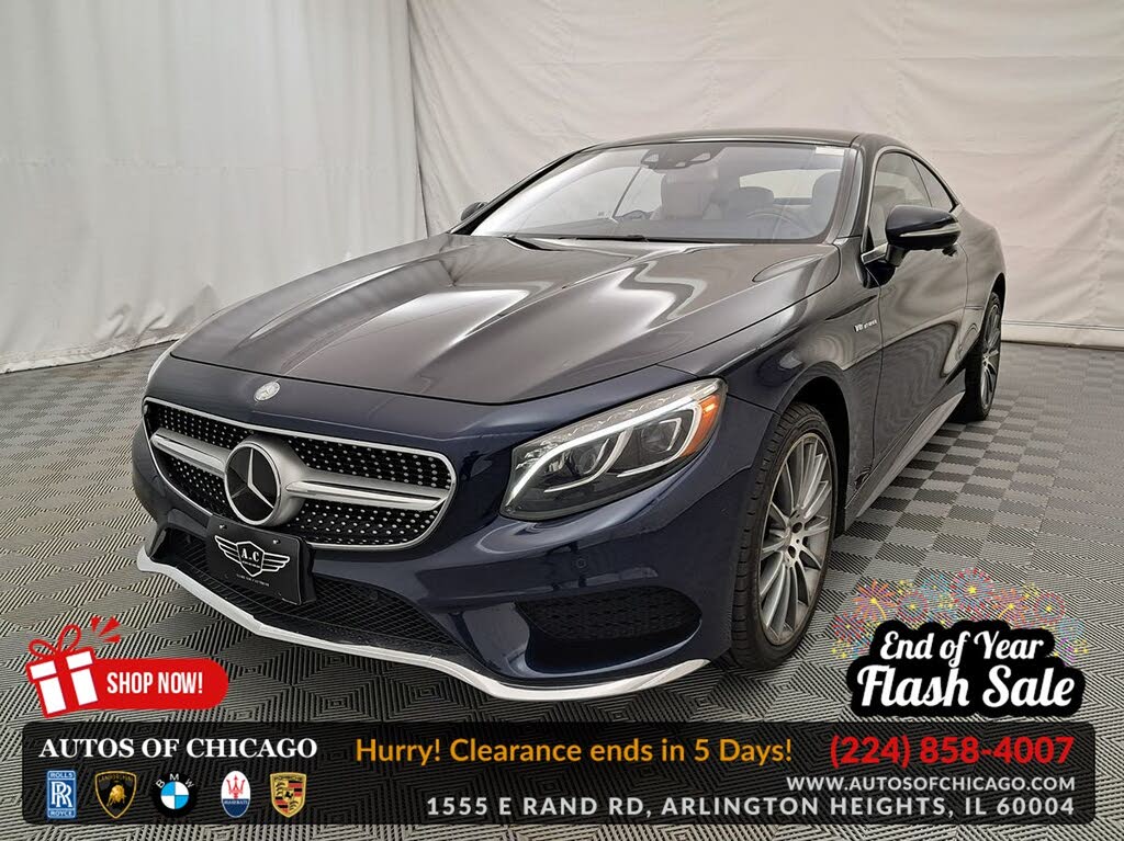 2015 Mercedes-Benz S-Class Coupe S 550 4MATIC