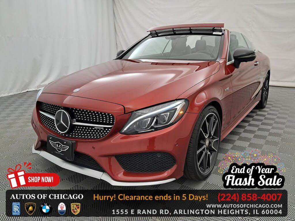 2017 Mercedes-Benz C-Class AMG C 43 Cabriolet