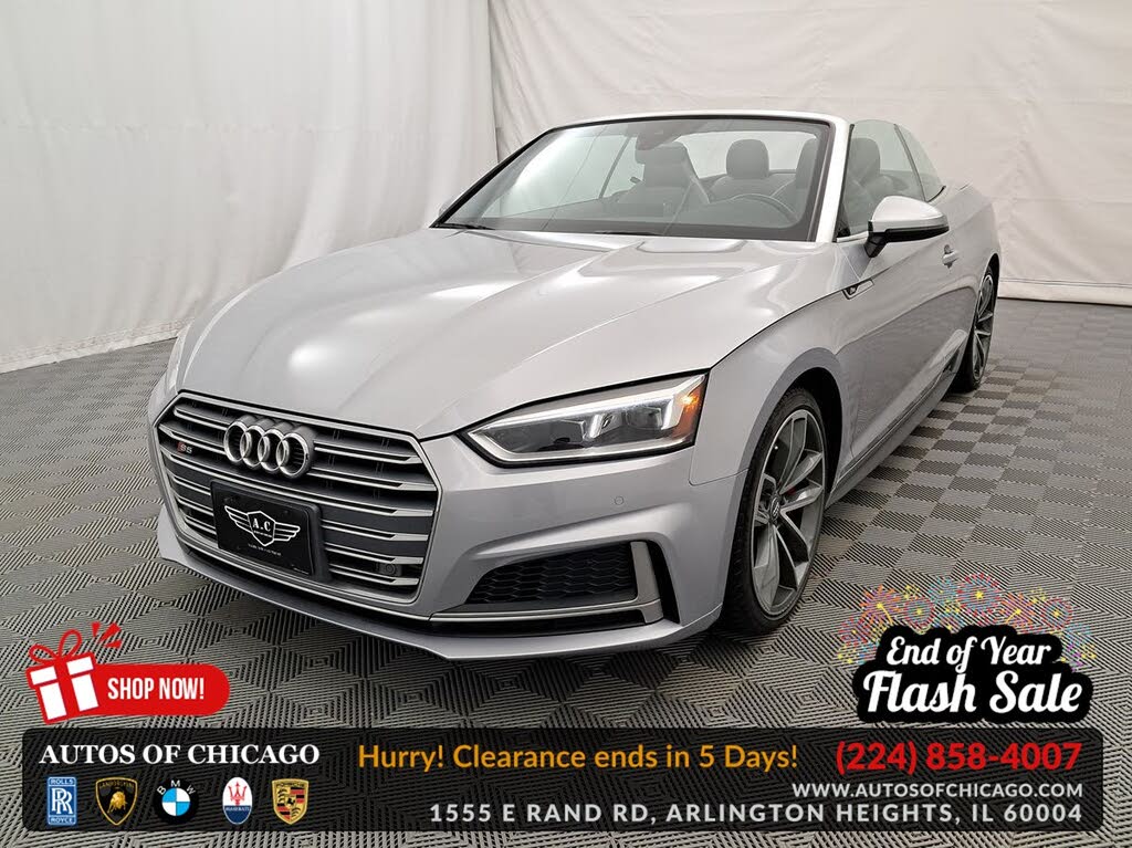 2018 Audi S5 3.0T quattro Premium Plus Cabriolet AWD