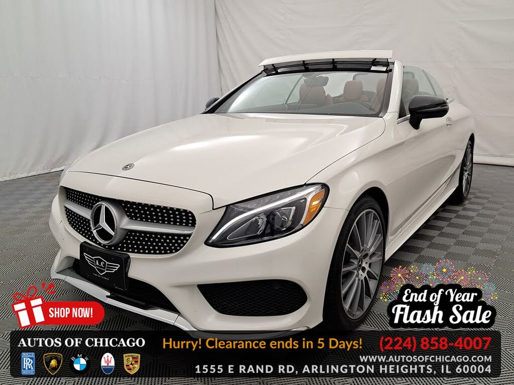2018 Mercedes-Benz C-Class C 300 Cabriolet 4MATIC