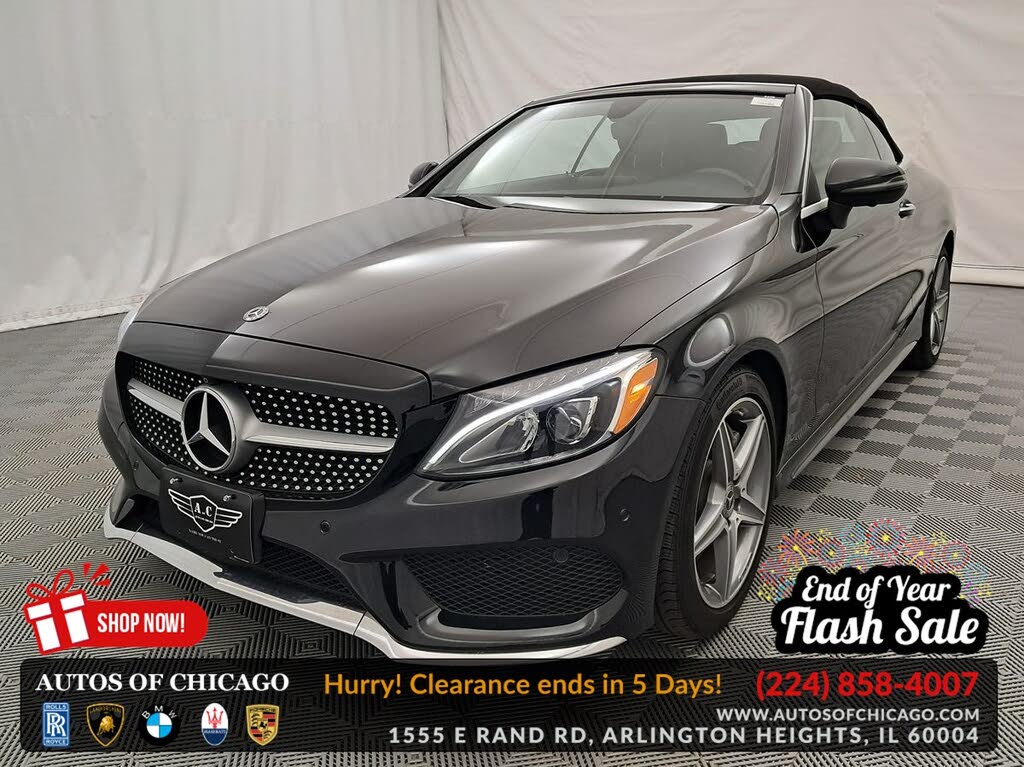 2018 Mercedes-Benz C-Class C 300 Cabriolet 4MATIC